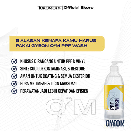 Gyeon Q2M PPF Wash 500 ml - Shampo PPF