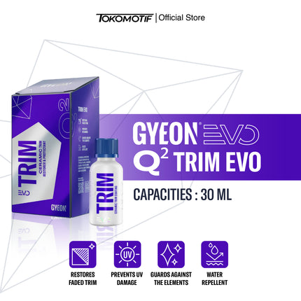 Gyeon Q2 Trim Evo 30 ml - Coating Plastik Eksterior