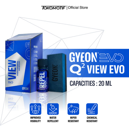 Gyeon Q2 View Evo 20 ml - Coating Kaca
