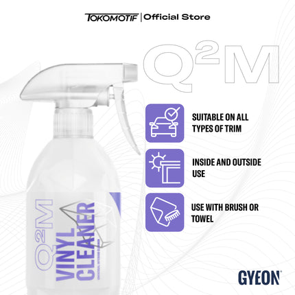 Gyeon Q2M Vinyl Cleaner 500 ml - Cairan Pembersih Plastik