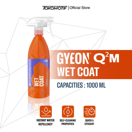 Gyeon Q2M Wet Coat 500-4000 ml - Cairan Efek Daun Talas