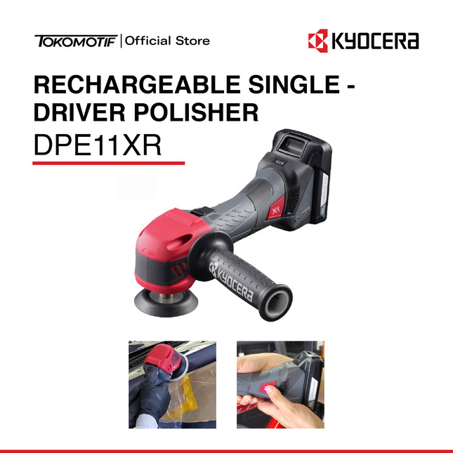 Kyocera Rechargeable Gear-driven Polisher DPEG11XR - Mesin Poles