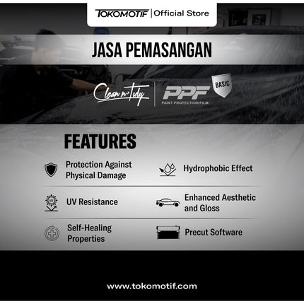 Booking Jasa Pemasangan PPF Basic Paint Protection Film Tahan Hingga 5 Tahun
