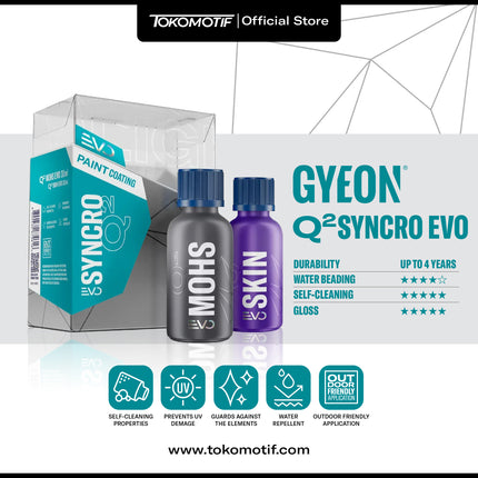 Booking Jasa Gyeon Coating Mobil Syncro Evo 2 Layer Daya Tahan Hingga 4 Tahun